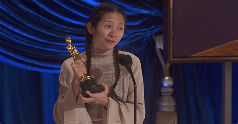 Watch Chloé Zhao's Speech at the Oscars 2021 